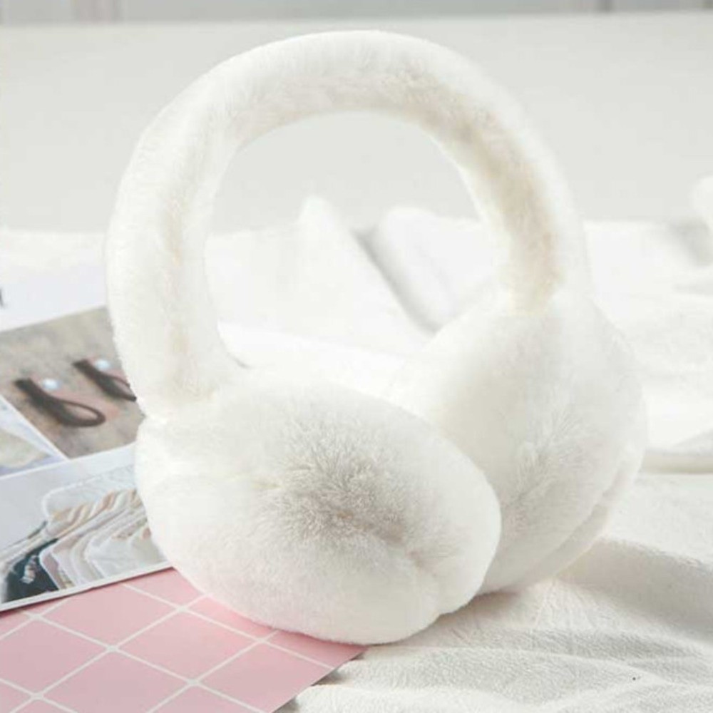 Earmuffs Foldable - Soft Foldable Earmuffs Winter Warm Thickened