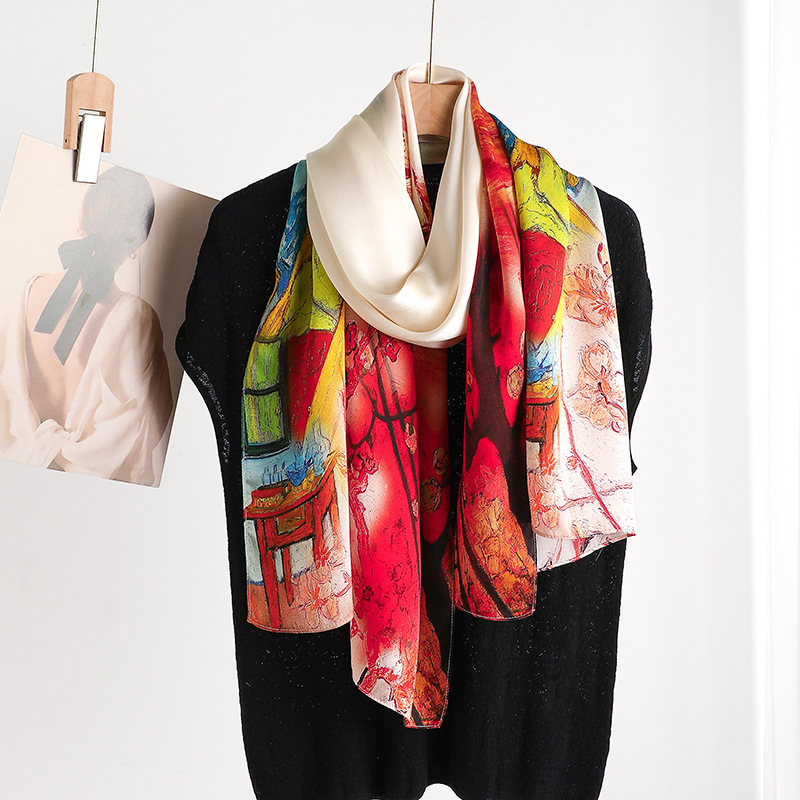 2025 Luxury brand 100% Real si - Shawl Wrap Winter recension och pris