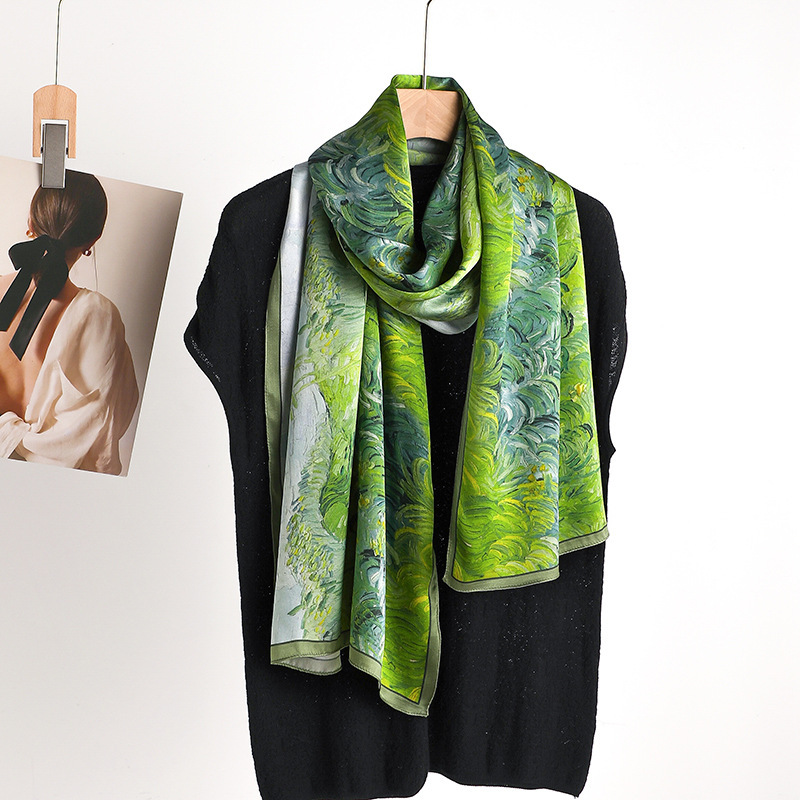 2025 Luxury brand 100% Real si - Shawl Wrap Winter recension och pris