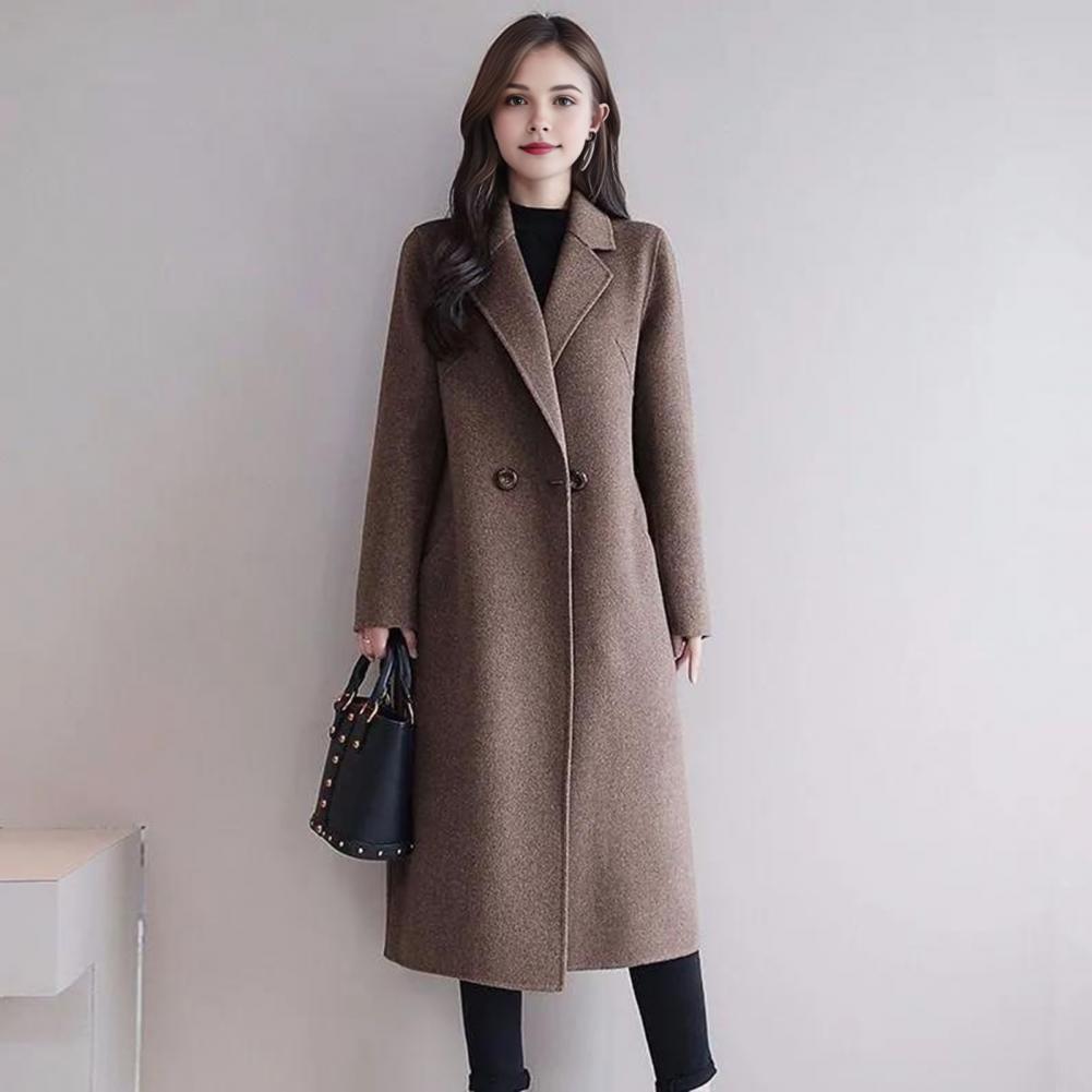 Women Wool Coat Women's Wool P - Wool Coat Peacoat recension och pris