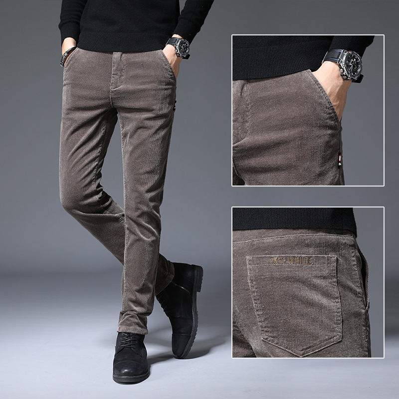 Open Crotch Men Fall Winter Fl - Corduroy Pant Warm recension och pris