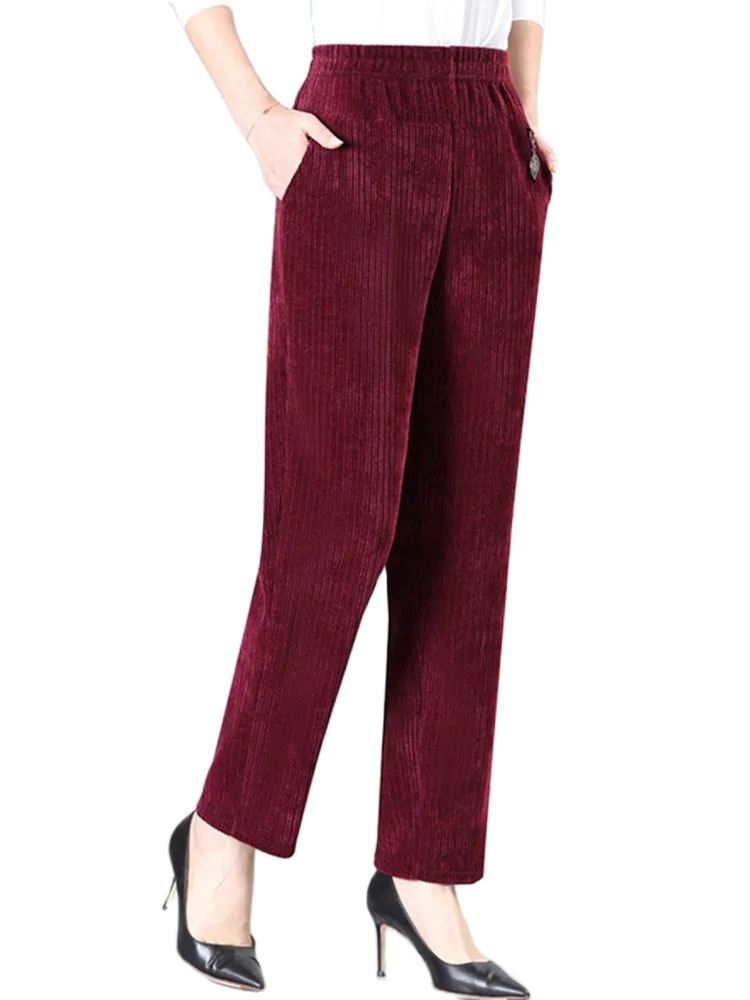 Oversize XL-8XL Corduroy Pants - Corduroy Pant Warm recension och pris