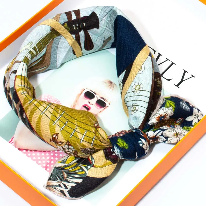 Double Sided Warm Square Scarf - Shawl Wrap Winter recension och pris