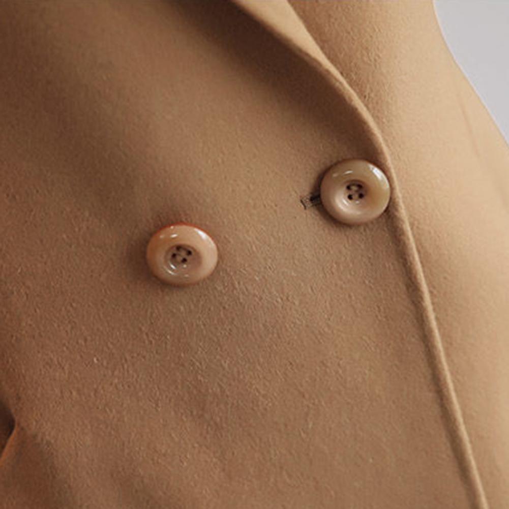2025 Elegant Women Woolen Coat - Wool Coat Peacoat recension och pris