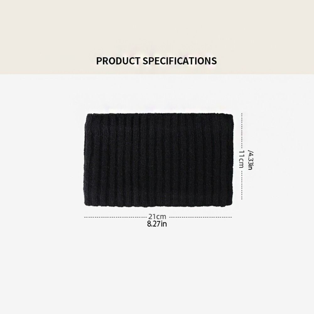 Cute Ear Warm Knitted Headband - Winter Headband Fleece recension och pris