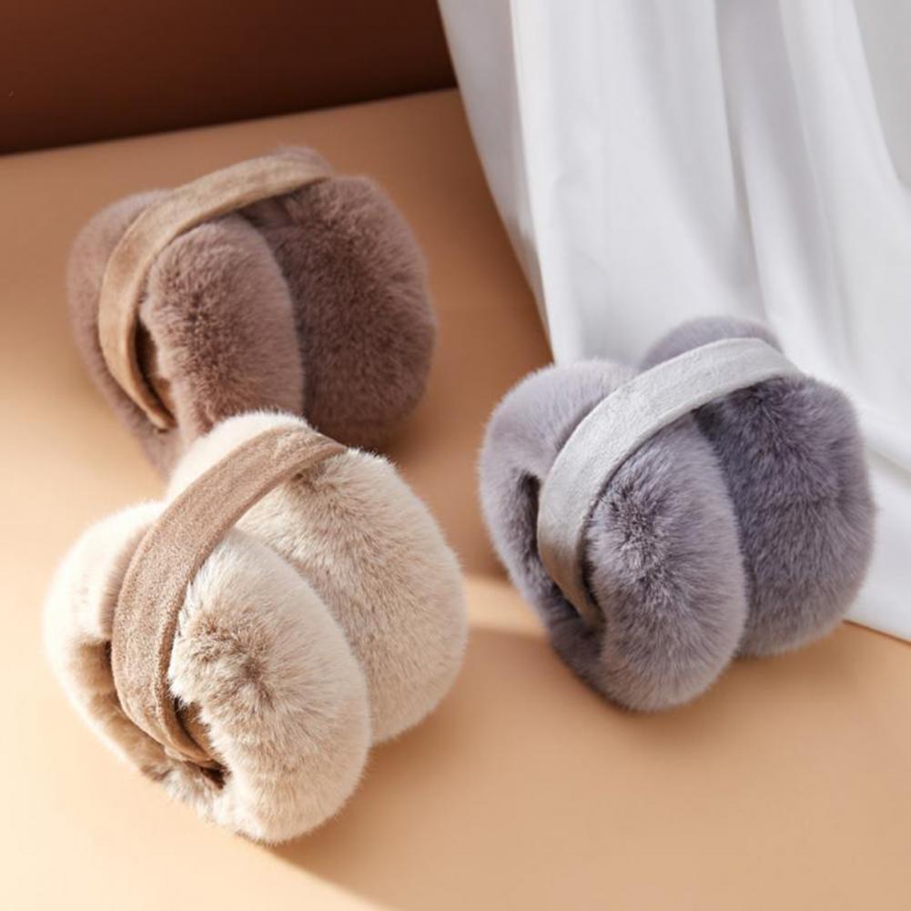 Women Winter Earmuffs Plush Ea - Earmuffs Foldable recension och pris