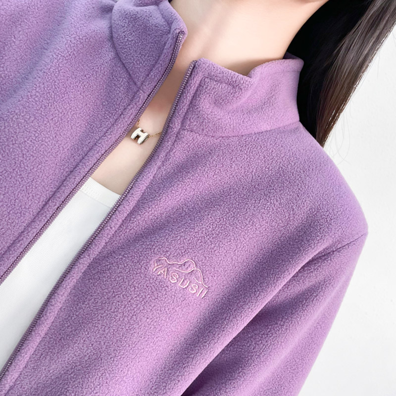 Fleece Sweatshirt No Hat Women - Sherpa Hoodie Fleece recension och pris