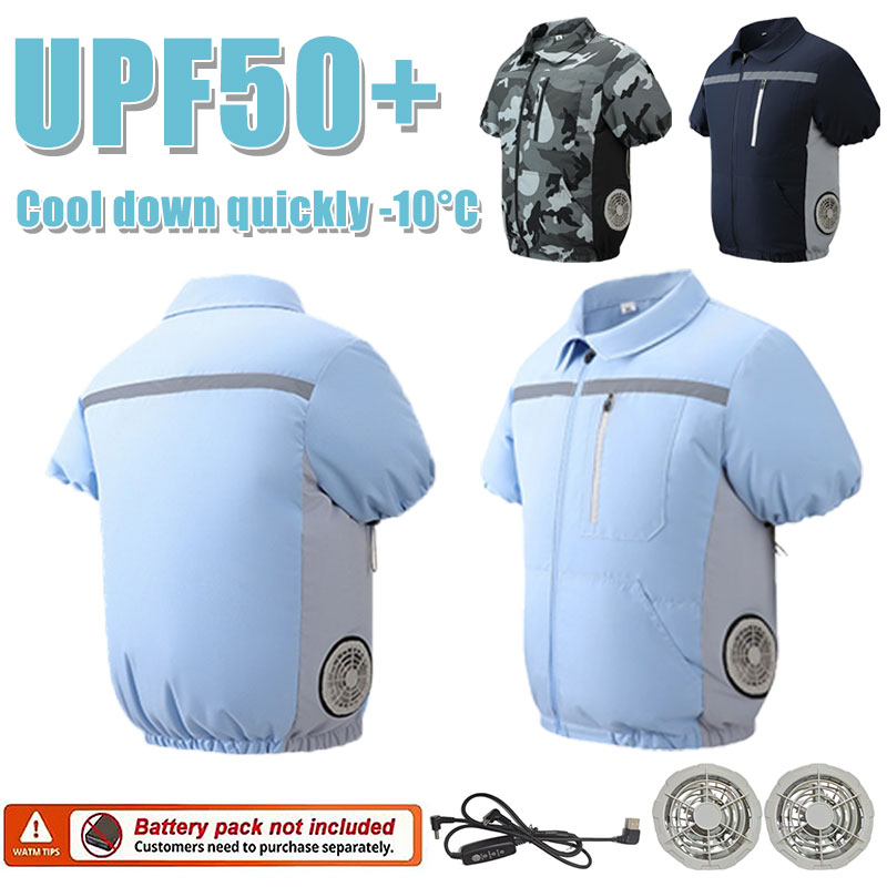 Summer Cooling Short Sleeve Ai - Down Jacket Packable recension och pris