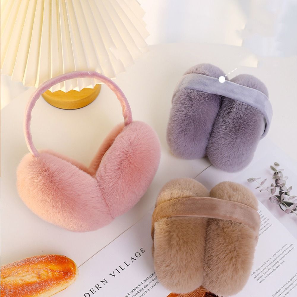 Comfortable Ear Cap Plush Earm - Earmuffs Foldable recension och pris