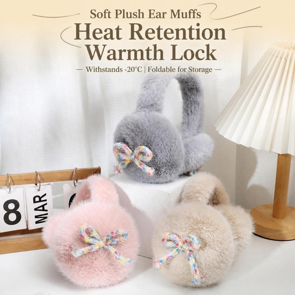 Warm Imitation Mink Fur Earmuf - Earmuffs Foldable recension och pris