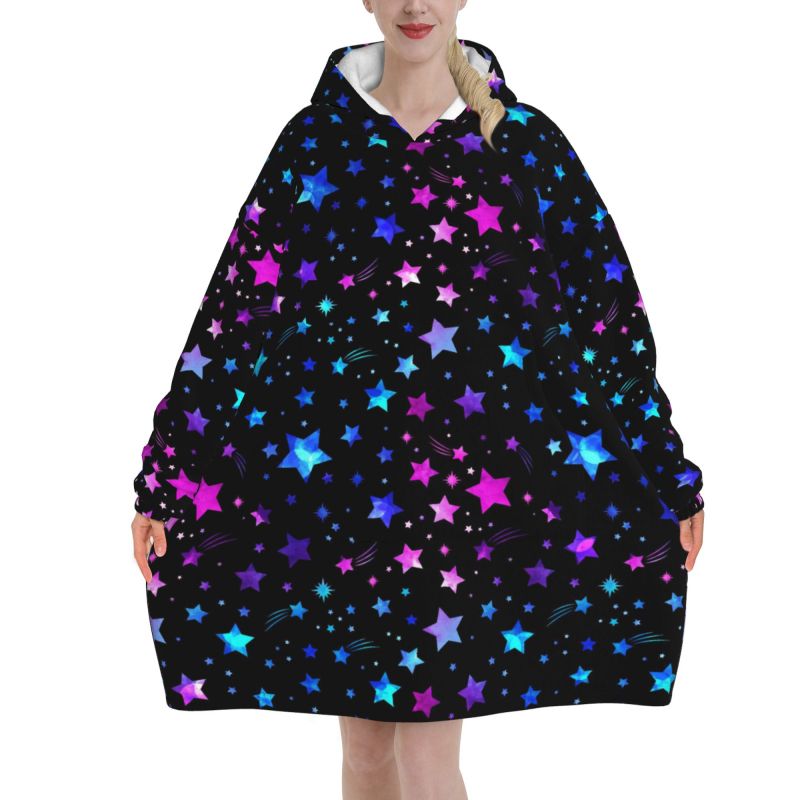 Space Galaxy Constellation Zod - Sherpa Hoodie Fleece recension och pris